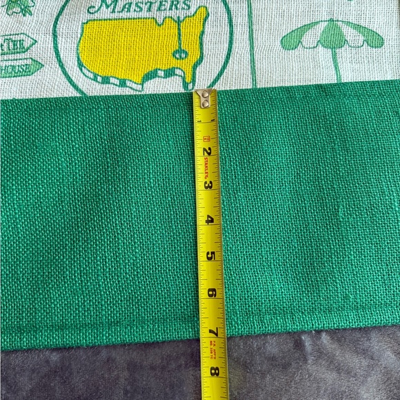 2025 Masters Golf Jute Tote Bag Augusta National New In Hand ANGC Green Beach - Picture 6 of 11